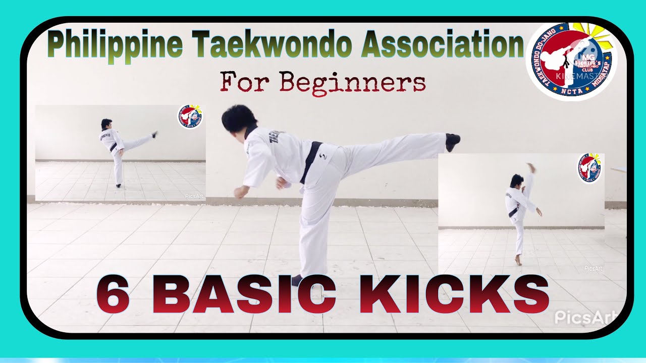 Six Basic Kicks For Beginners Philippine Taekwondo Association