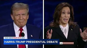 The big takeaways after a fiery debate between Trump and Harris thumbnail