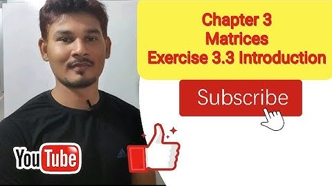 Class 12 Maths Chapter 3 Ex.3.3 introduction