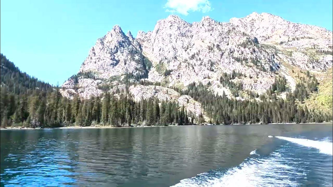 Grand Teton National Park Jenny Lake boat shuttle from West Dock to
