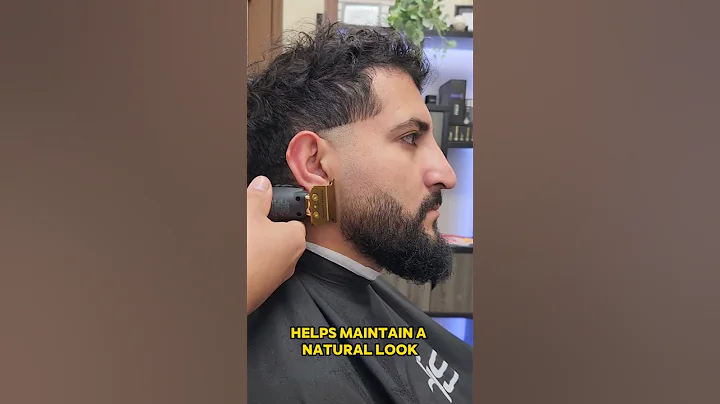 ( must watch ) 👀 how to fade a beard , easy steps ##barberlesson #taper