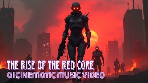 CYBER REQUIEM | The Rise of The Red Core – AI Cinematic Music Video (Cyberpunk Sci-Fi)
