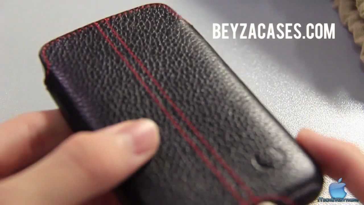 A High Quality Genuine Leather Case from BeyzaCases for the iPhone 4/4S Unboxing/Review
