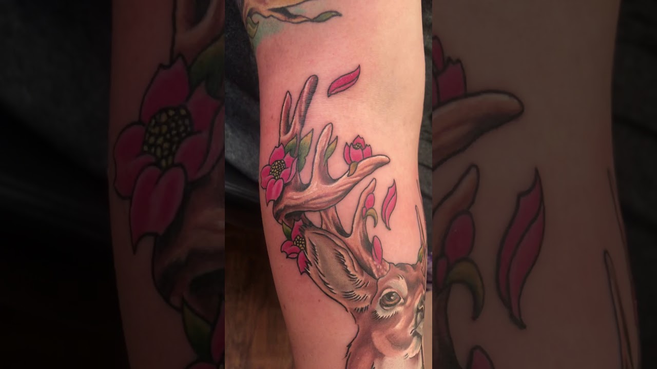 Deer half sleeve in the works.
