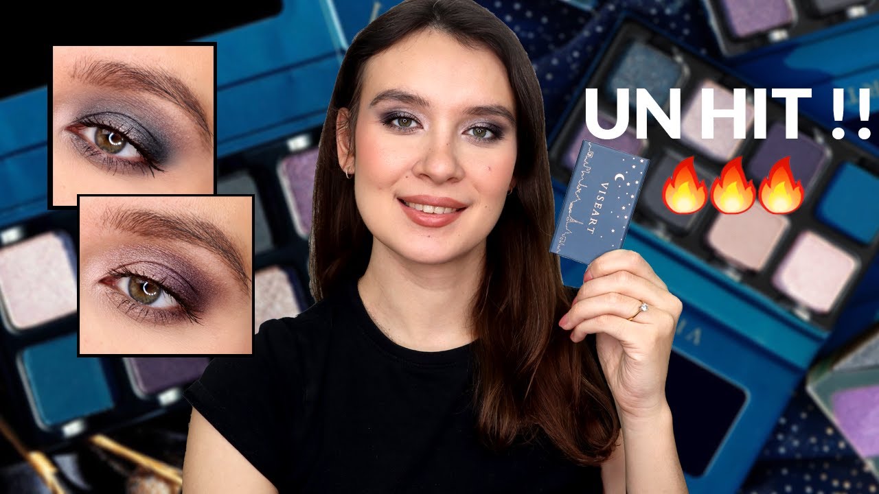 VISEART PARIS ETOILE : Revue, Swatches et 2 looks | Une étoile de Viseart 😍