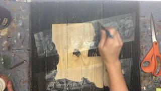 Wood Sign Tutorial with Vinyl Stencil by Pink Sawdust LLC 3,058 views 7 years ago 2 minutes, 8 seconds