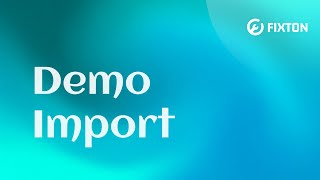 How to Import Demo Content in Fixton WordPress Theme | One-Click Demo Import