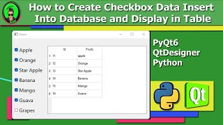 How to Create Checkbox Data Insert Into Database and Display in Table