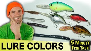 How To Choose the Right Fishing Lure COLOR?!