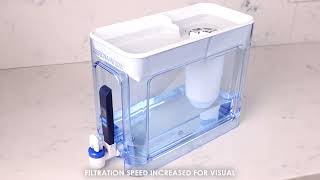 How to Use the ZeroWater® 32 Cup ReadyRead 5Stage Water Dispenser