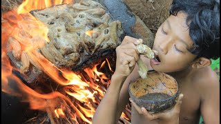 Primitive Technology - Eating delicious - Cooking chicken wing in forest by Primitive Technology KH. 903 views 6 months ago 10 minutes, 41 seconds