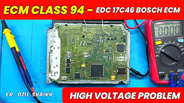 #94 Edc17c46 Bosch ecm high voltage problem skoda/Audi/VW how to make 48v in bosch ecu by Ozil S