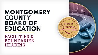 Board of Education - Spring Facilities and Boundaries Hearing #2 - 3/14/24