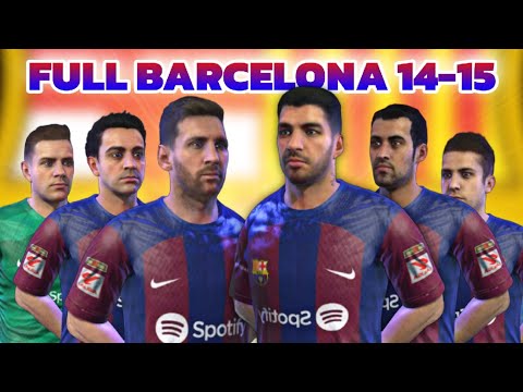 🔵🔴¡EL ÚLTIMO BARCELONA CAMPEÓN de CHAMPIONS en FC MOBILE!! MSN, Xavi, Busquets...