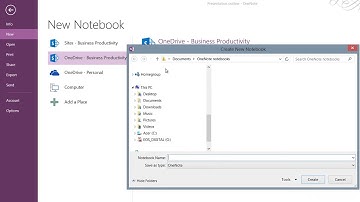 How to create a new notebook