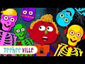 Teehee town french  johny johny yes papa  skeleton version  nursery rhymes for kids