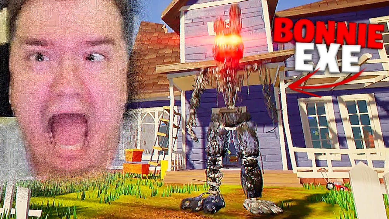 BONNIE EXE Intalneste Hello Neighbor..