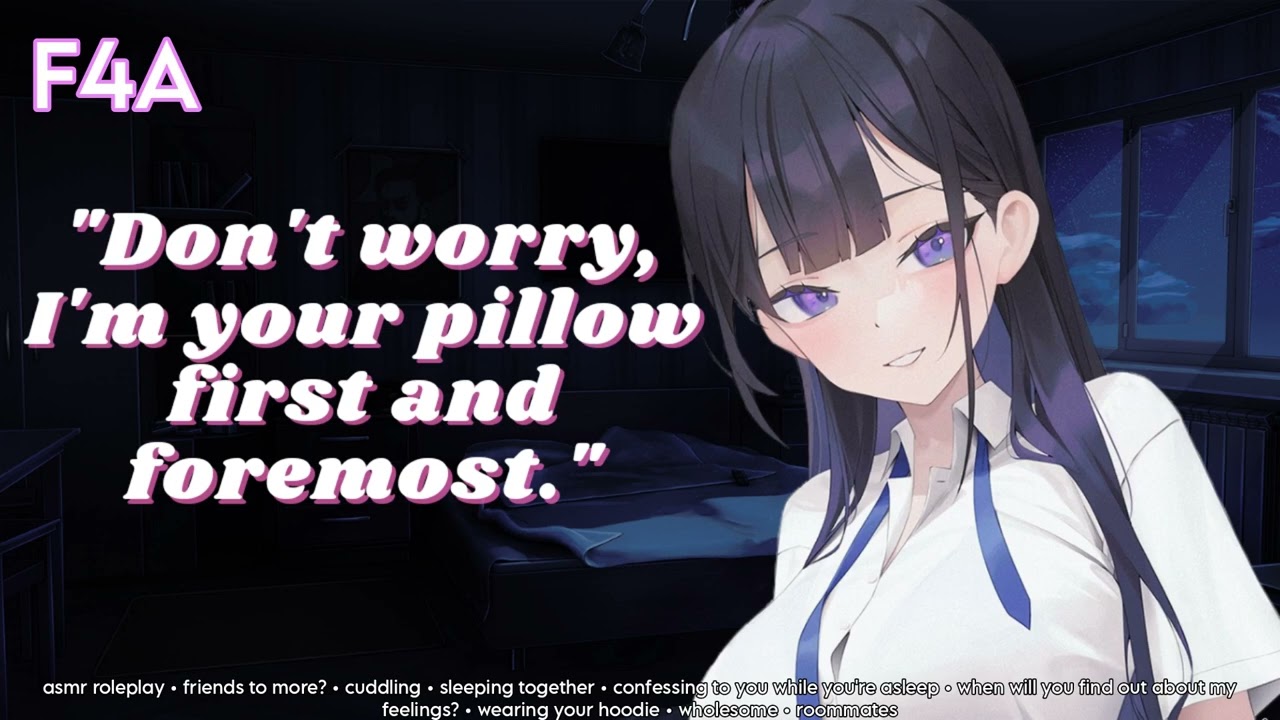 Cuddling & Confessing to You As You Sleep [ASMR Roleplay] [F4A] [roommates] [wholesome]