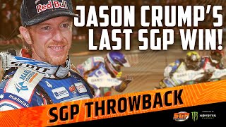 JASON CRUMP'S LAST SGP WIN! | FIM Speedway Grand Prix