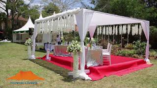 Wedding decor and tents