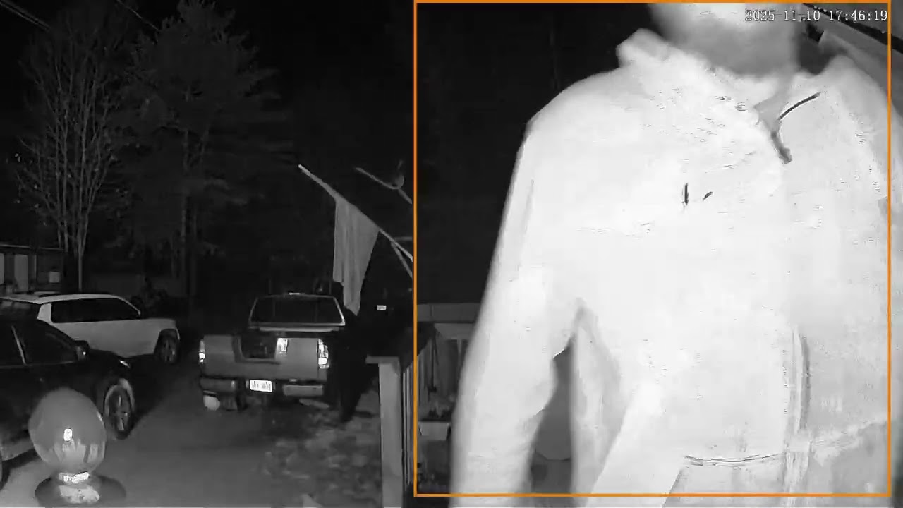 When your son doesn't see the new ring camera 