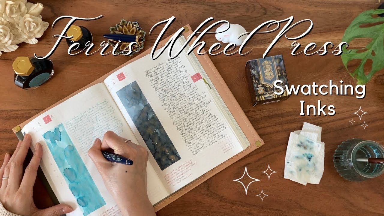 New Ink releases from ~ Ferris Wheel Press // Glistening Glass & Blue Yosemite Falls