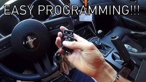 How To: Program A Ford Key Fob, LESS THAN 30 SECONDS!!!
