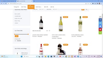 Share full code và báo cáo - Website PHP laravel- Cửa hàng bán rượu bia