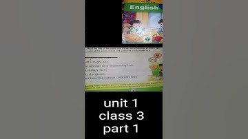 afaq iqbal series english class 3 unit 1 part 1😍#youtubeshorts
