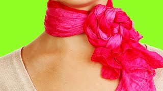 HOW TO WEAR AND TIE A SCARF