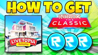 How To Get ALL 5 TOKENS in Livetopia (Roblox: The Classic_