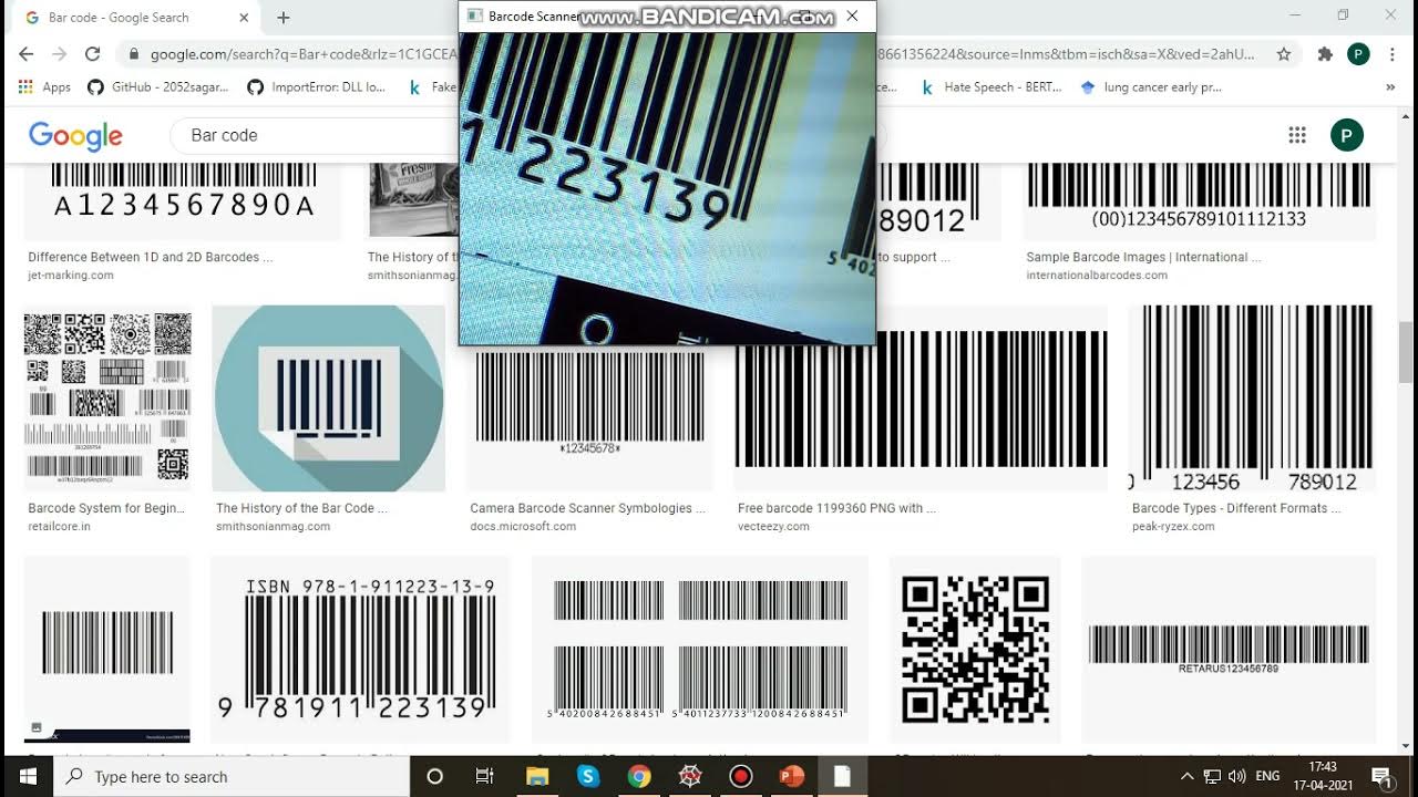 Bar Code Recognition and Identification Using Image Processing in ...