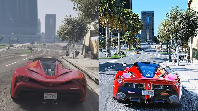 ▻GTA 5 Xbox 360 vs PC Ultra-Realistic 2018 Graphics Mod! [GTA 6 Graphics] 