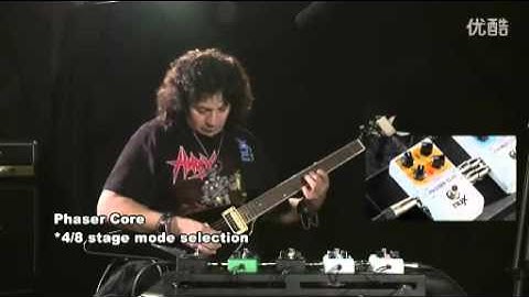 NUX effect new upgraded CORE series DEMO:! CHORUS CORE and PHASER CORE