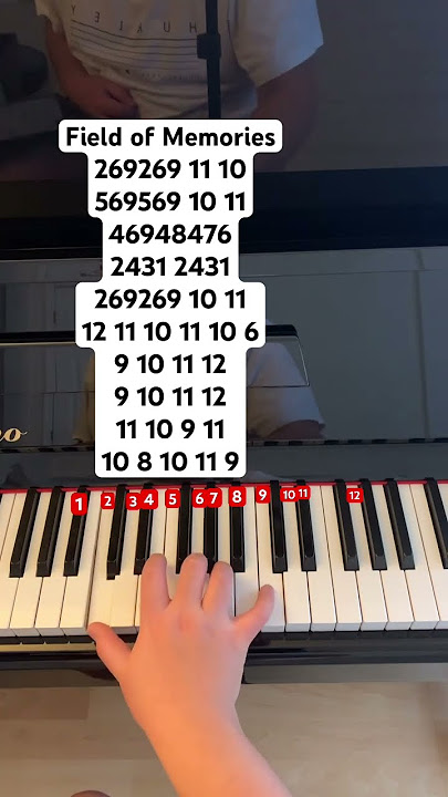 Field of Memories // instagram: jessnotes123 #piano #pianotutorial #pianomusic #waterflame