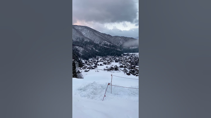 Shirakawa-go: Japan’s Hidden Winter Wonderland ❄️, Step Into a Fairytale