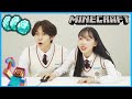 Korean TEENS try MINECRAFT for the first time! (Part 1)