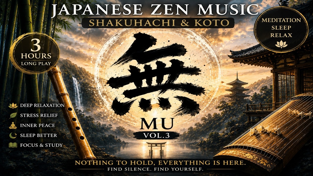 Watch 眠れるBGM 和風2時間|月夜の禅アンビエントで深い眠りへ【睡眠用・作業用】無 MU Vol.3 on YouTube Watch 眠れるBGM 和風2時間|月夜の禅アンビエントで深い眠りへ【睡眠用・作業用】無 MU Vol.3 on YouTube
