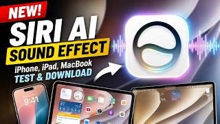 iOS 27 Siri AI's Sound Effects (Original) - iPhone, iPad, MacBook