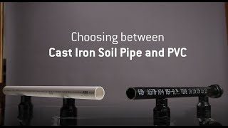 Cast Iron Versus Plastics Plumbing System