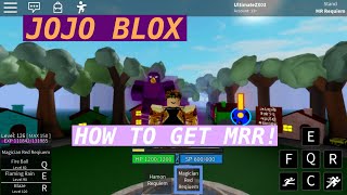 JoJo Blox | How to get MRR [LATEST]