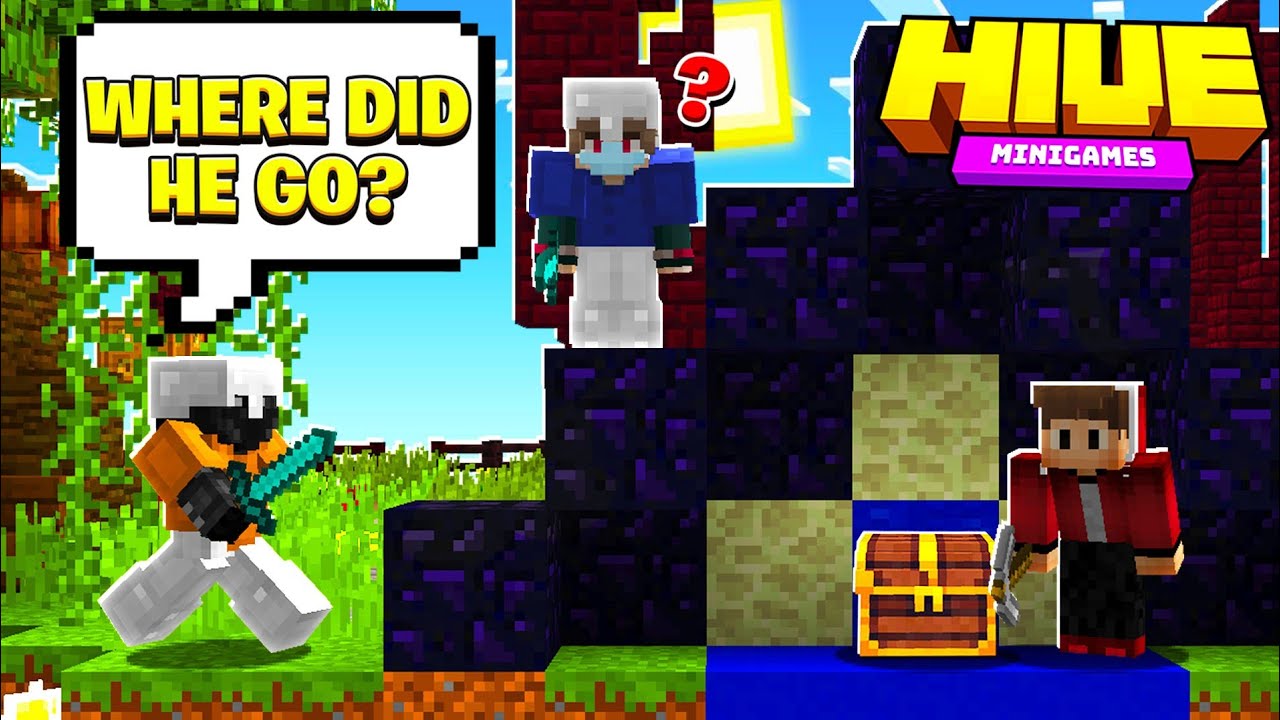 Level 1 Destroys Max Level 50 Solo Teamers in Hive Treasure Wars