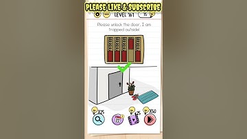 Brain Test Level 160 to 164 Walkthrough