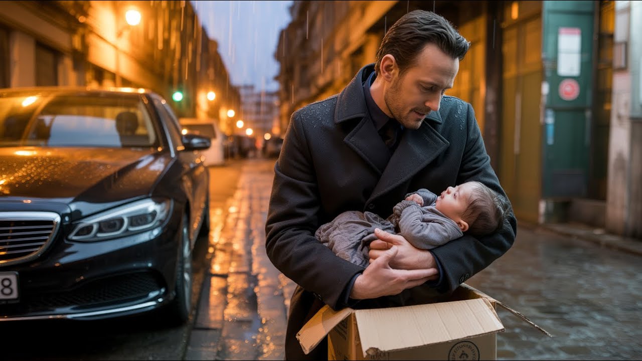 Un milionar a auzit un bebeluș plângând într-o alee — ceea ce a descoperit i-a schimbat viața