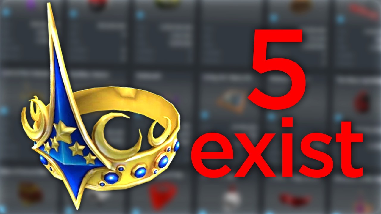 RAREST ROBLOX LIMITEDS EVER (VERY EXPENSIVE)