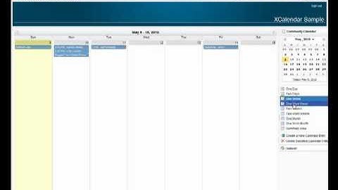 New XPages Calendar Custom Control from ZetaOne