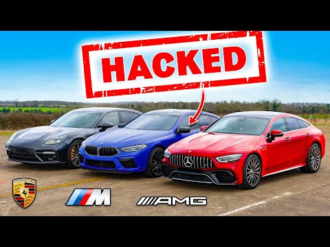 BMW M8 vs Panamera vs GT 4-Door: 800hp DRAG YARIŞI