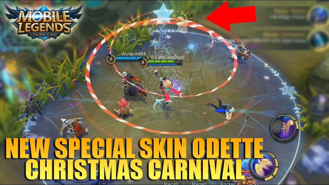 Keren Banget Skin Special Natal Odette Christmas Carnival Review