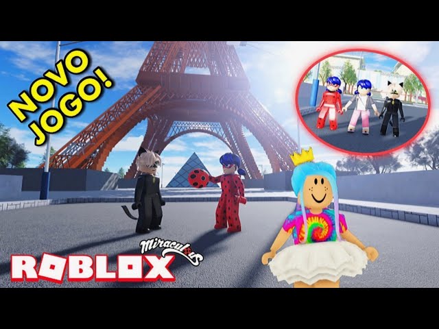 NOVO JOGO DE MIRACULOUS NO ROBLOX COM *TUDO* GRÁTIS - (UPDATE!) Miraculous  Ladybug and Cat Noir 