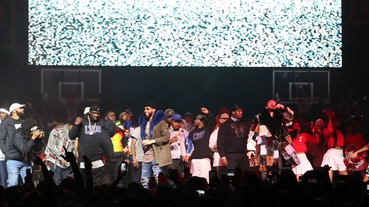 Yams Day 2017 ASAP Ferg, French Montana, and ScHoolboy Q Perform "Work